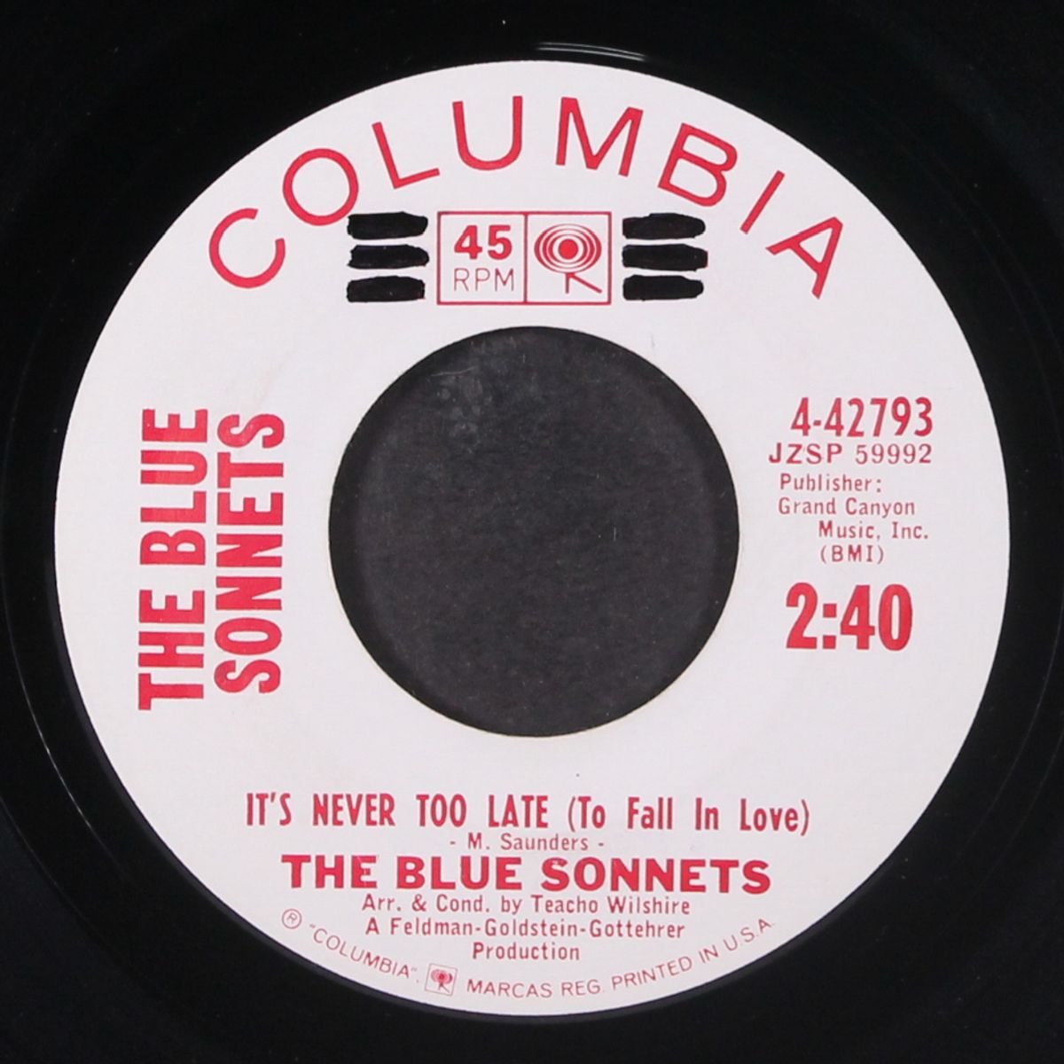 thank you mr. moon / it's never too late to fall in love by BLUE SONNETS