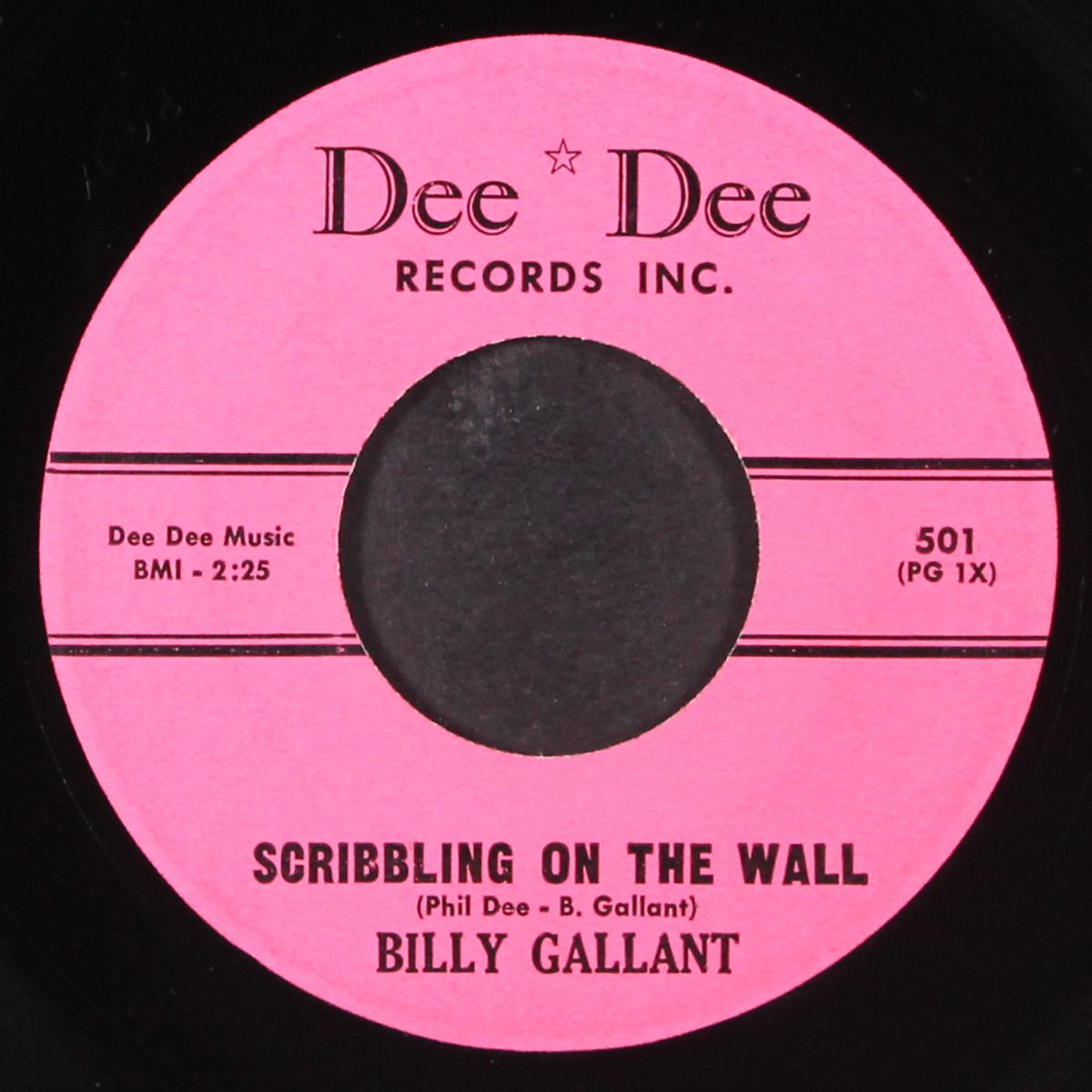 scribbling on the wall / thinking hoping wishing by BILLY GALLANT