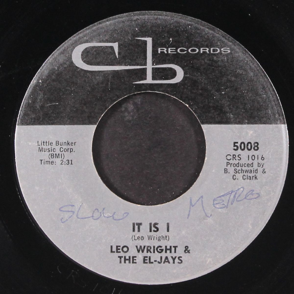 it is i / i wonder by LEO WRIGHT & EL-JAYS