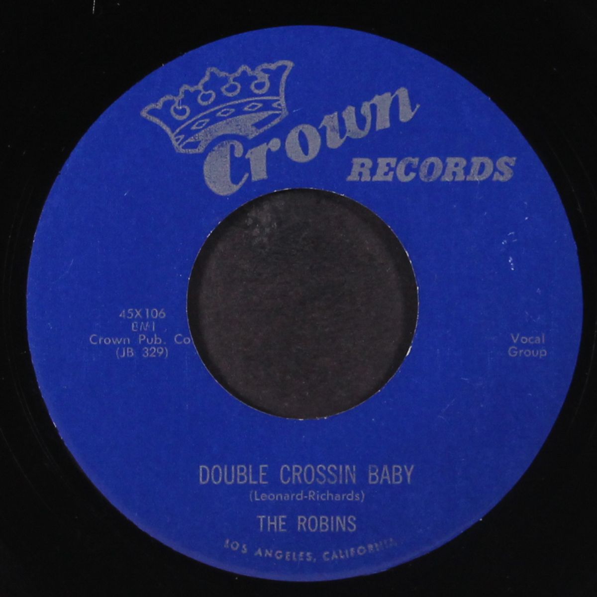 i made a vow / double crossin baby by ROBINS