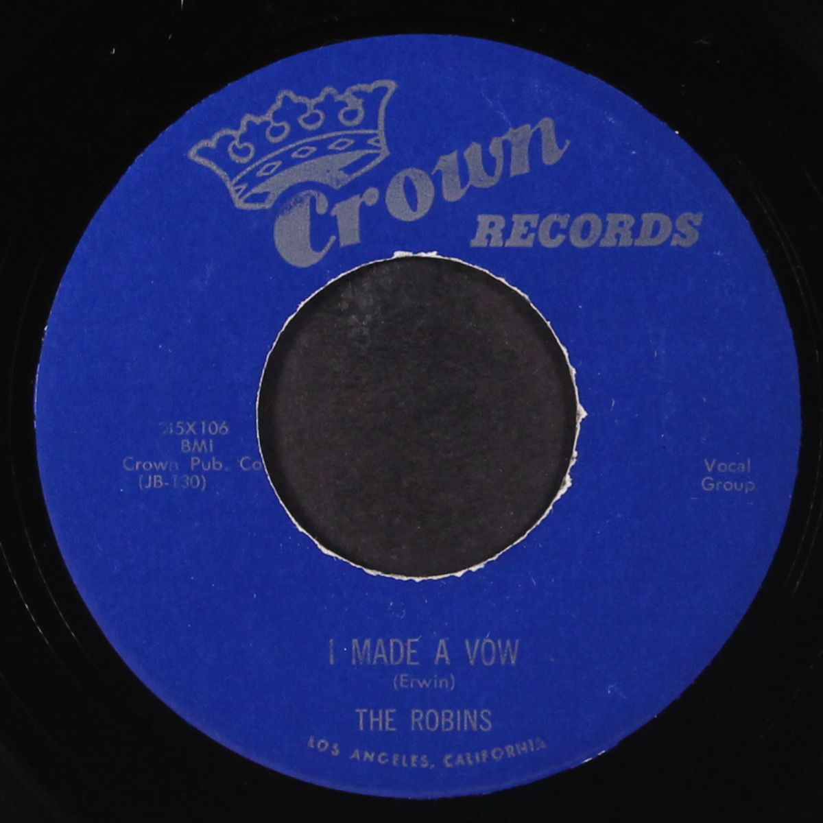 i made a vow / double crossin baby by ROBINS