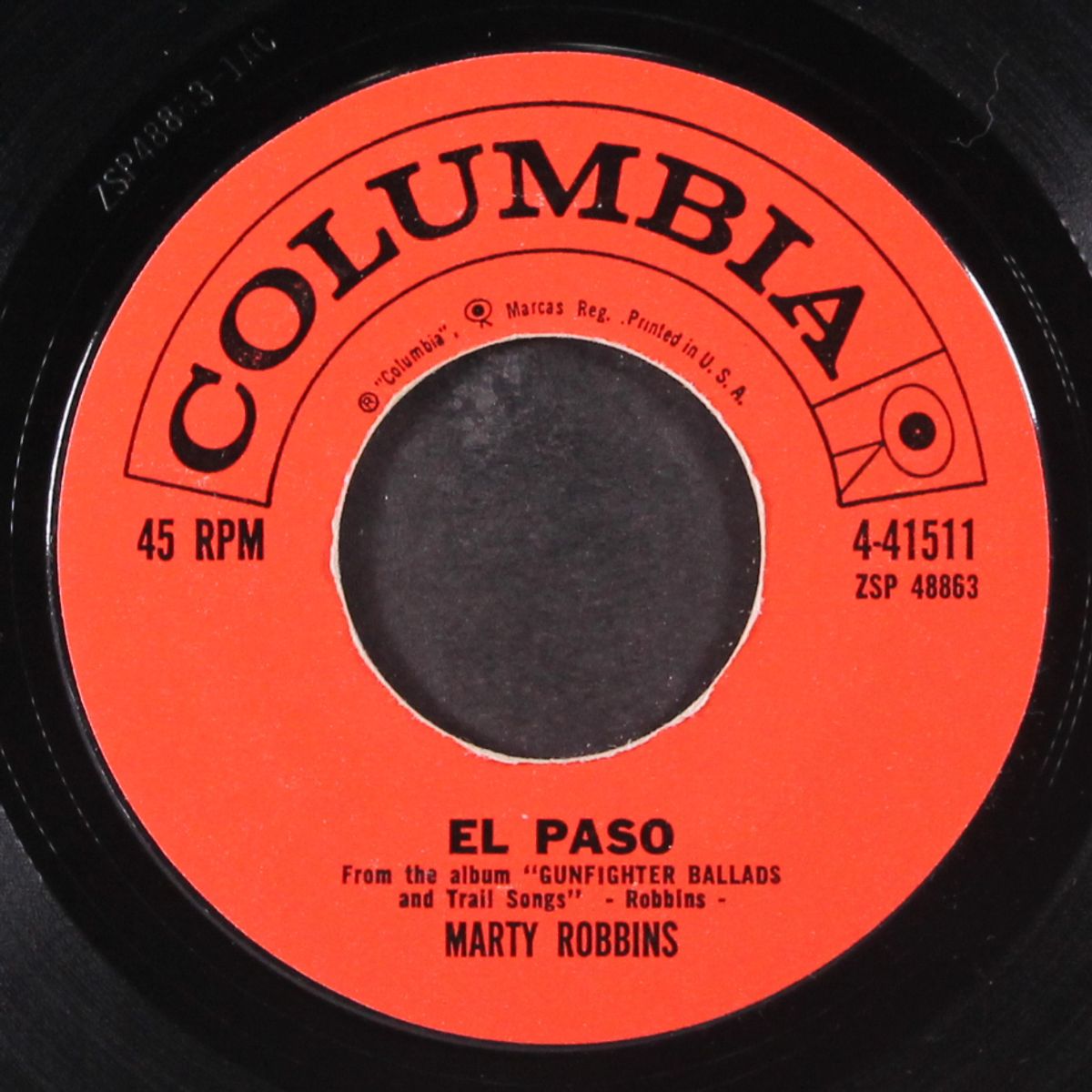 el paso / running gun by MARTY ROBBINS