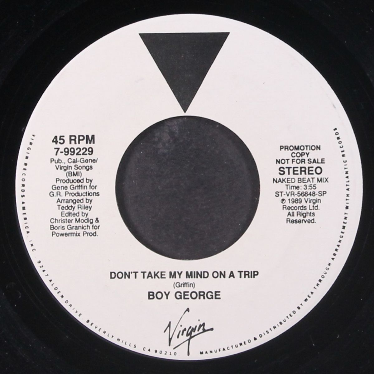 don't take my mind on a trip / naked beat mix by BOY GEORGE