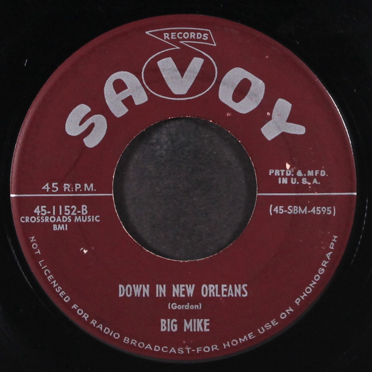 rain or shine / down in new orleans by BIG MIKE