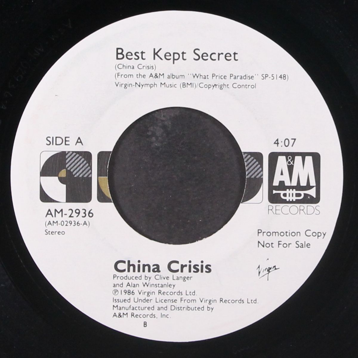 best kept secret / same by CHINA CRISIS
