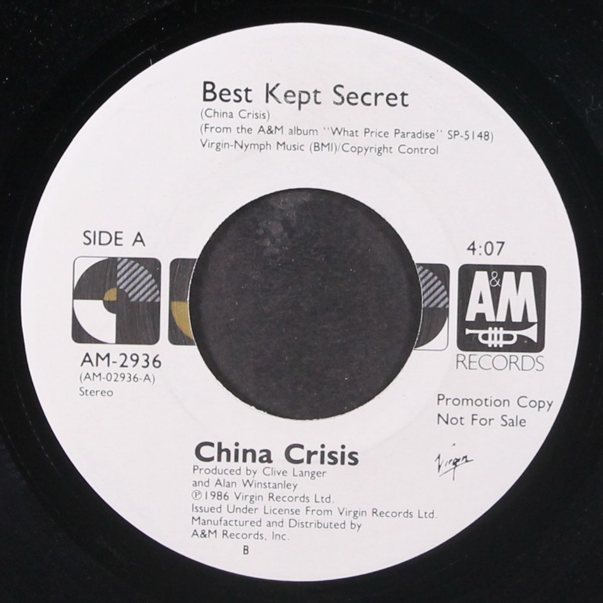 best kept secret / same by CHINA CRISIS