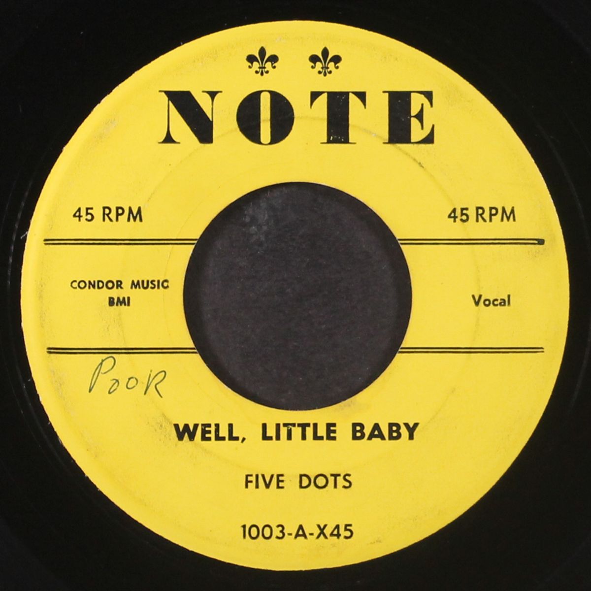 well, little baby / i just love the things she do by FIVE DOTS