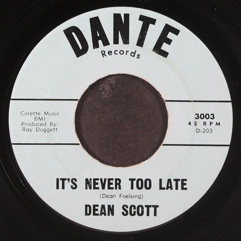 DEAN SCOTT