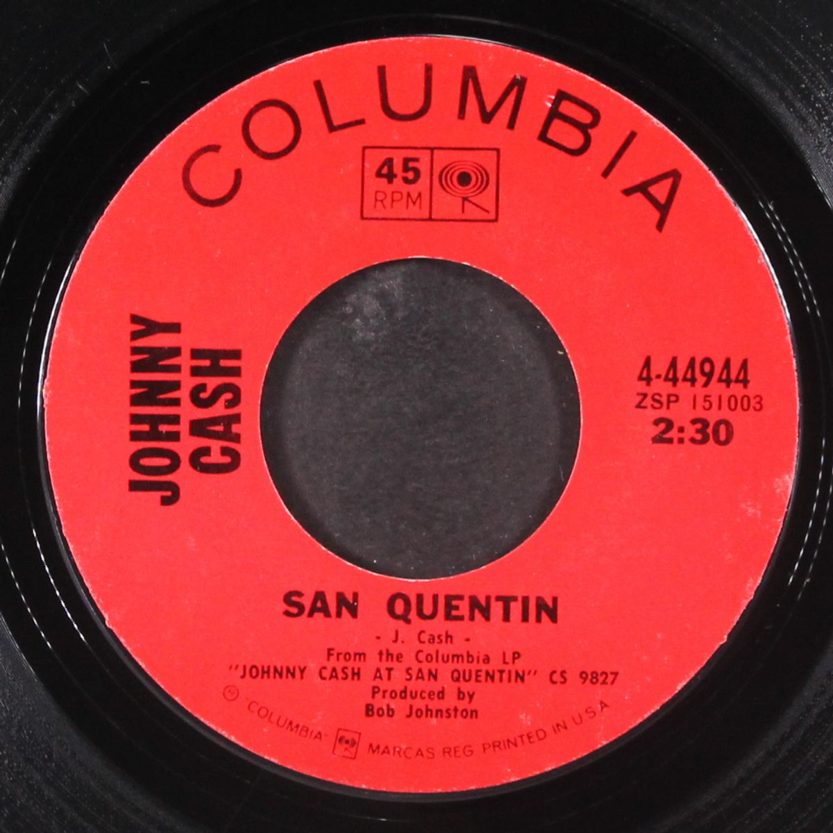 a boy named sue / san quentin by JOHNNY CASH