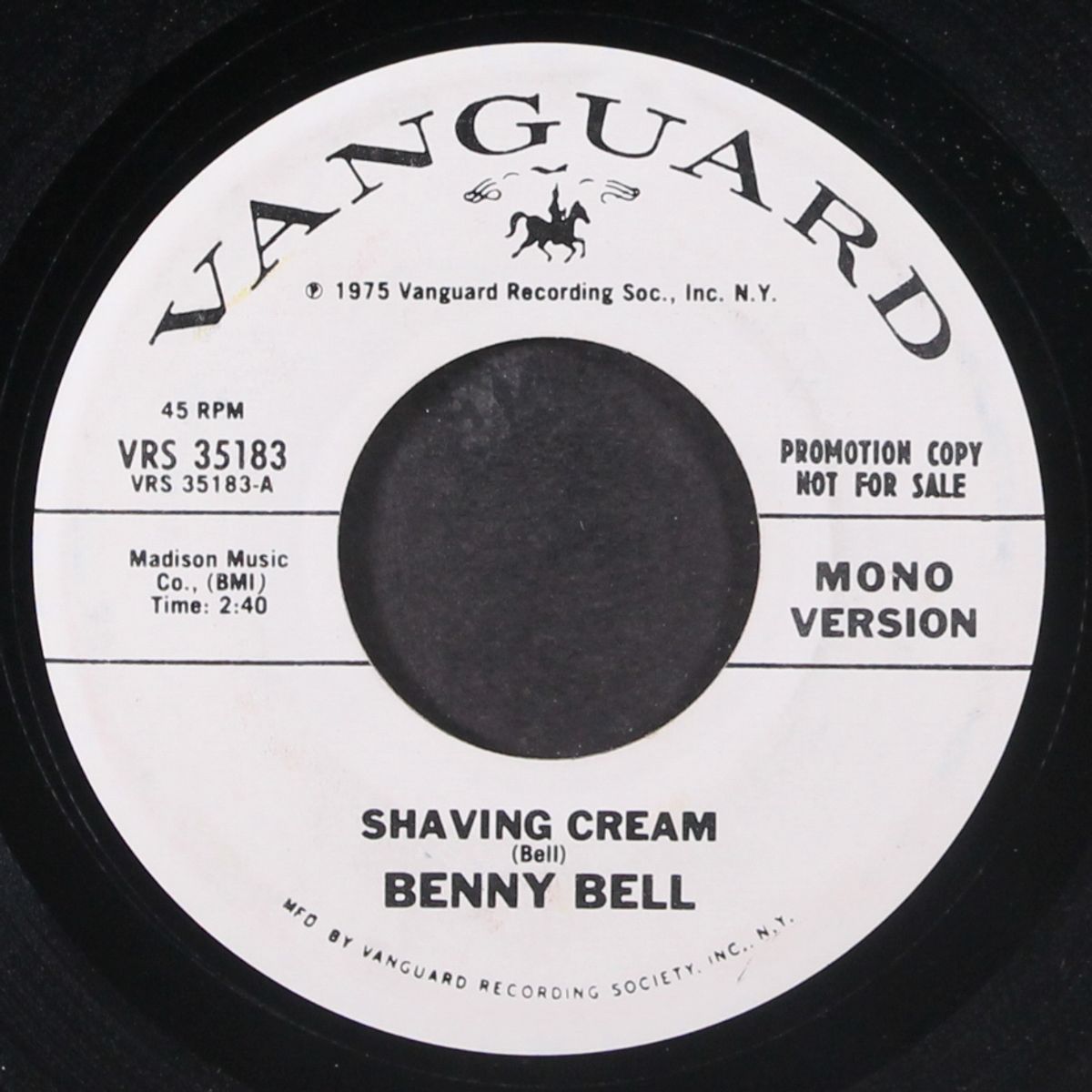 shaving cream by BENNY BELL