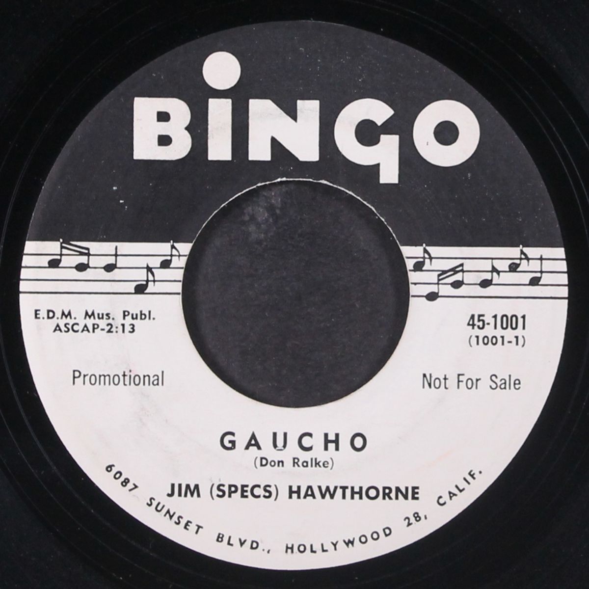 gaucho by JIM (SPECS) HAWTHORNE