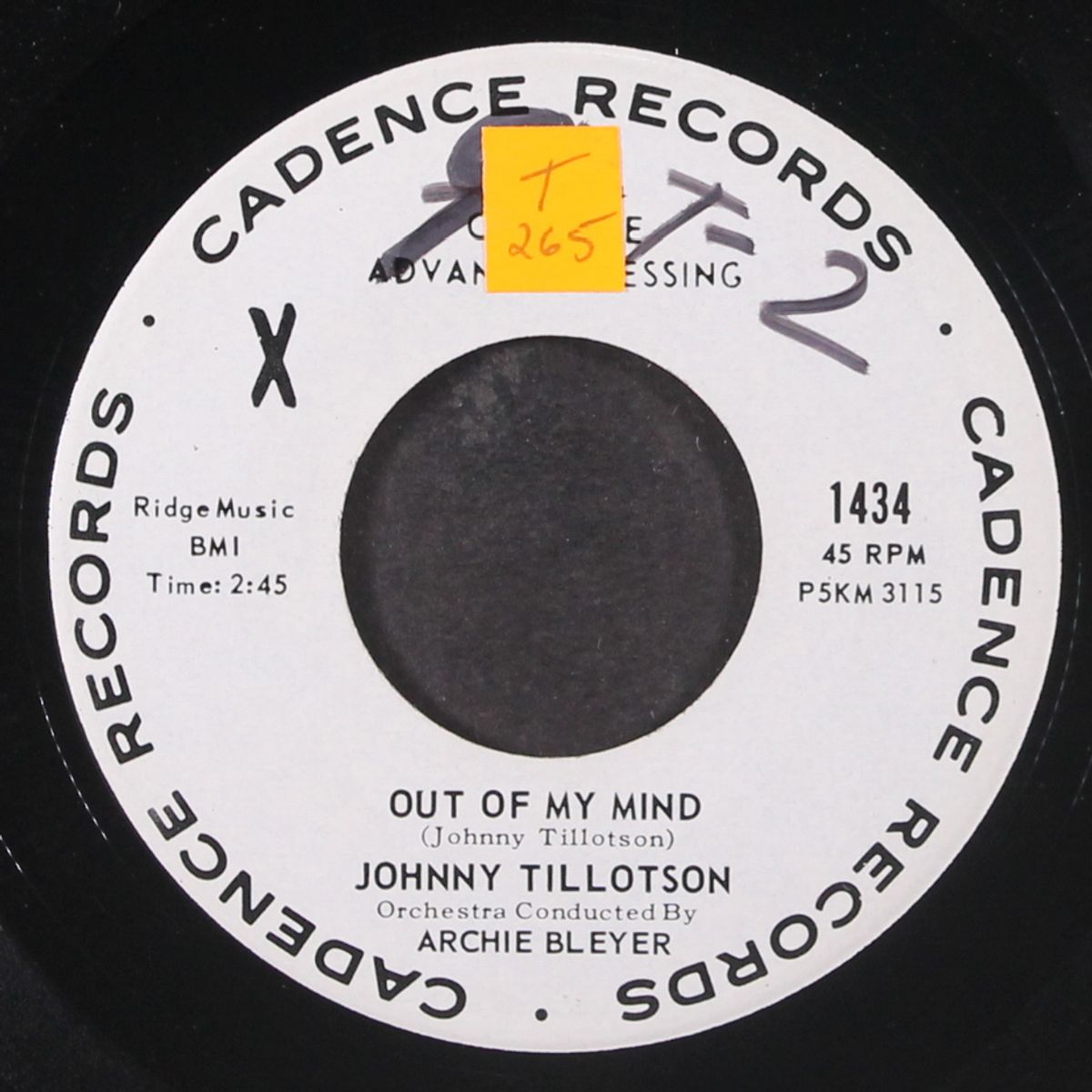 out of my mind by JOHNNY TILLOTSON