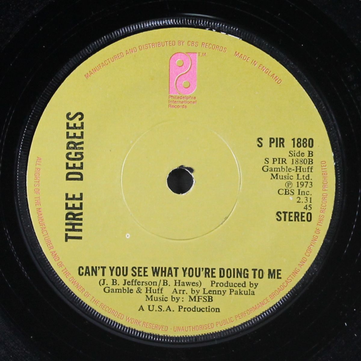 dirty ol man by THREE DEGREES
