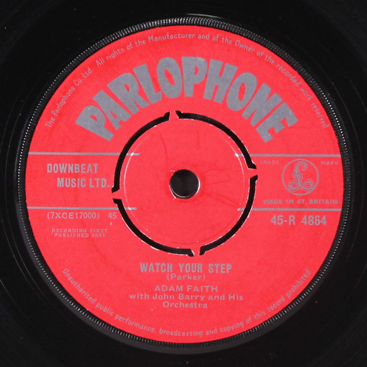 lonesome / watch your step by ADAM FAITH