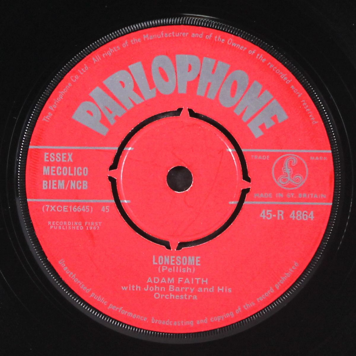 lonesome / watch your step by ADAM FAITH