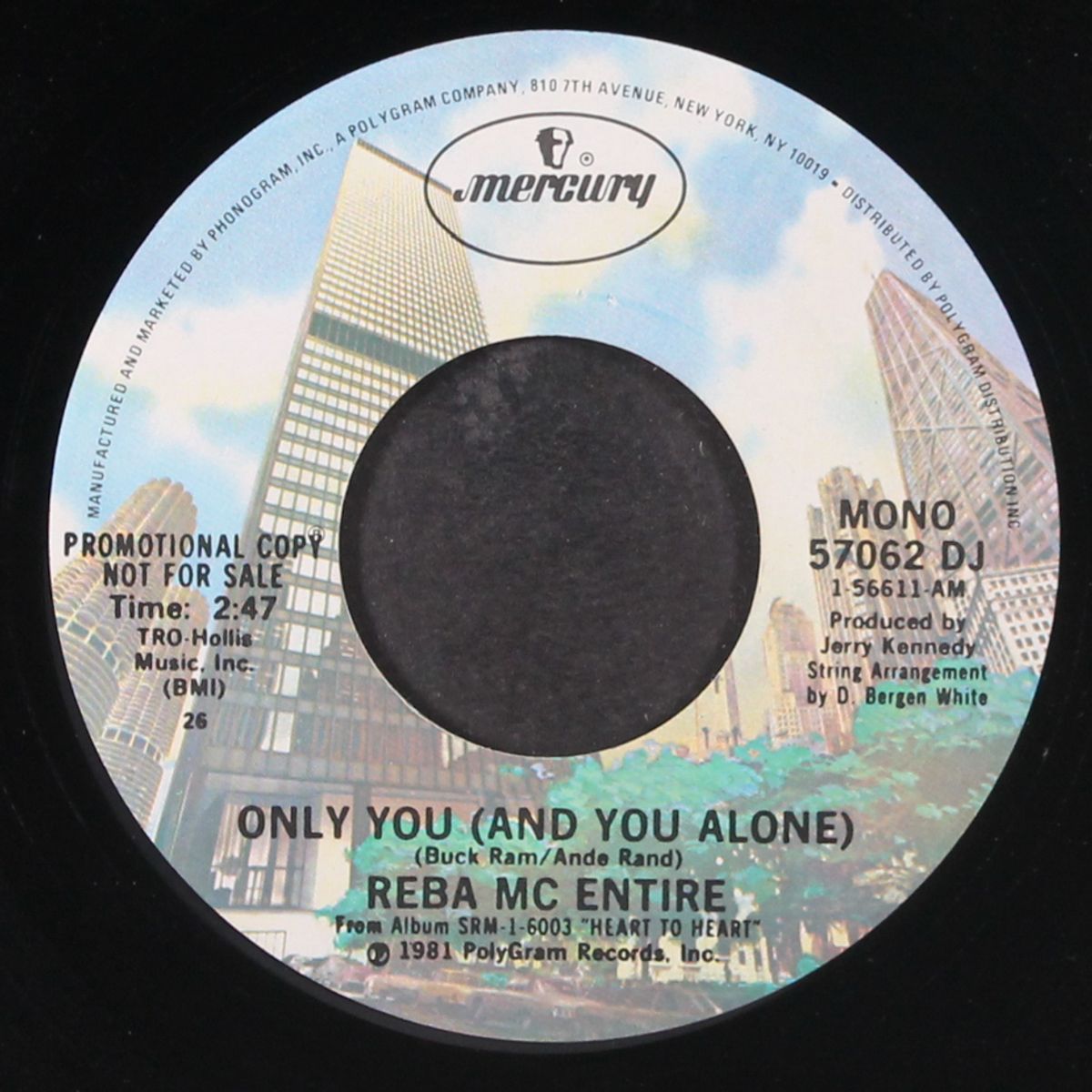 only you by REBA MCENTIRE