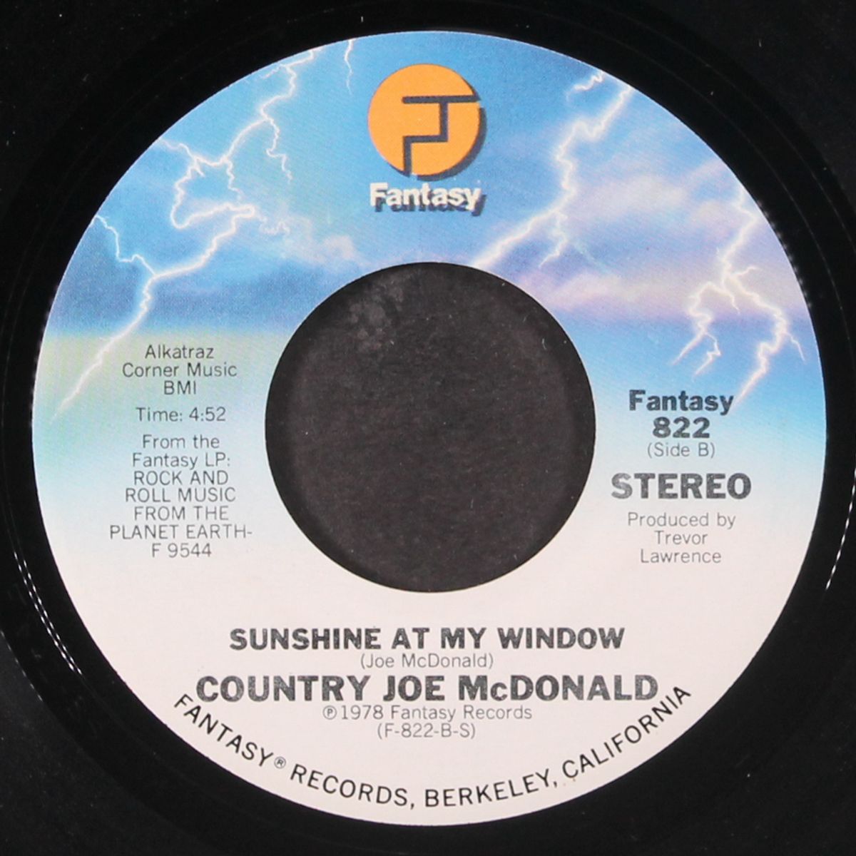 bring back the sixties man / sunshine at my window by COUNTRY JOE MCDONALD