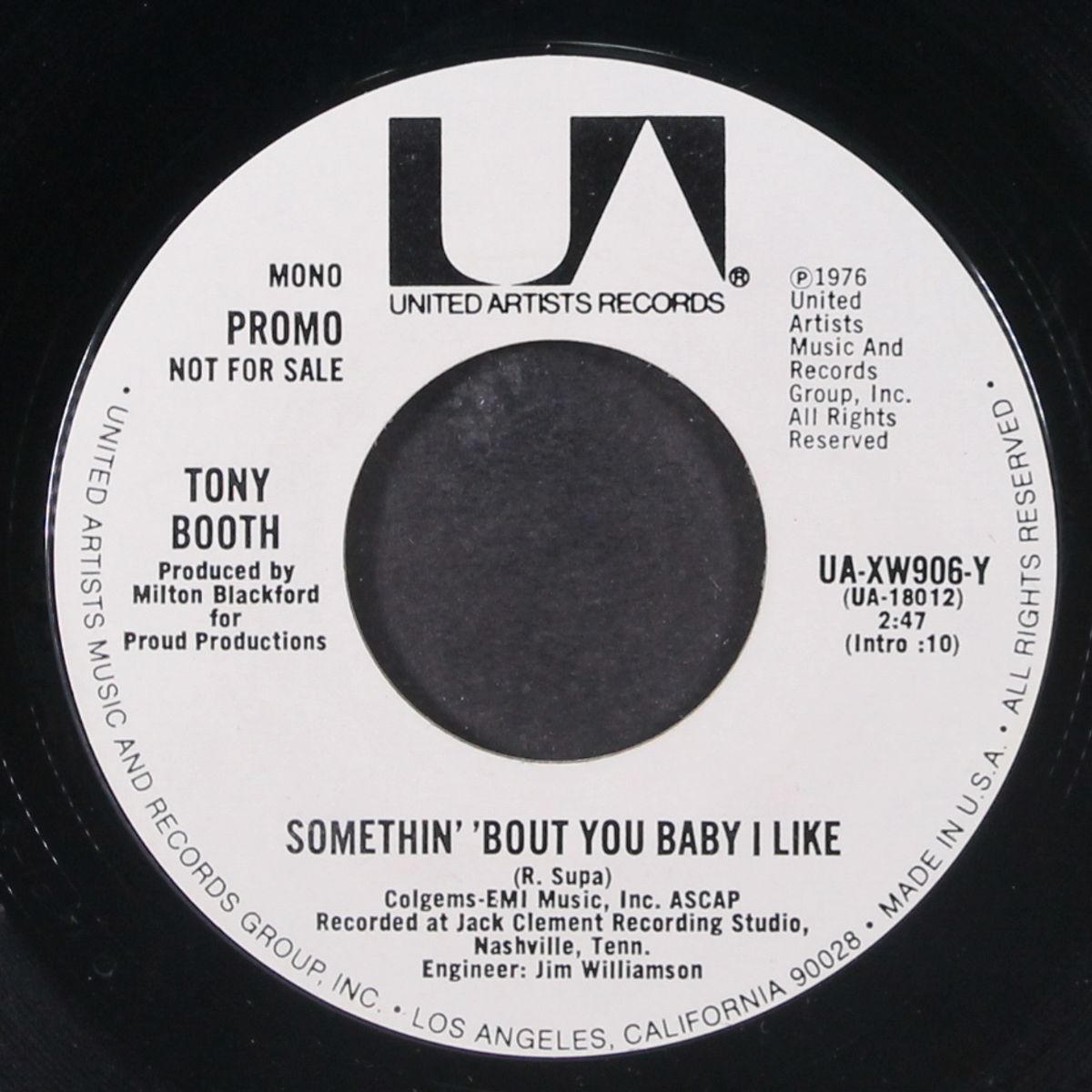 somethin' 'bout you baby i like by TONY BOOTH