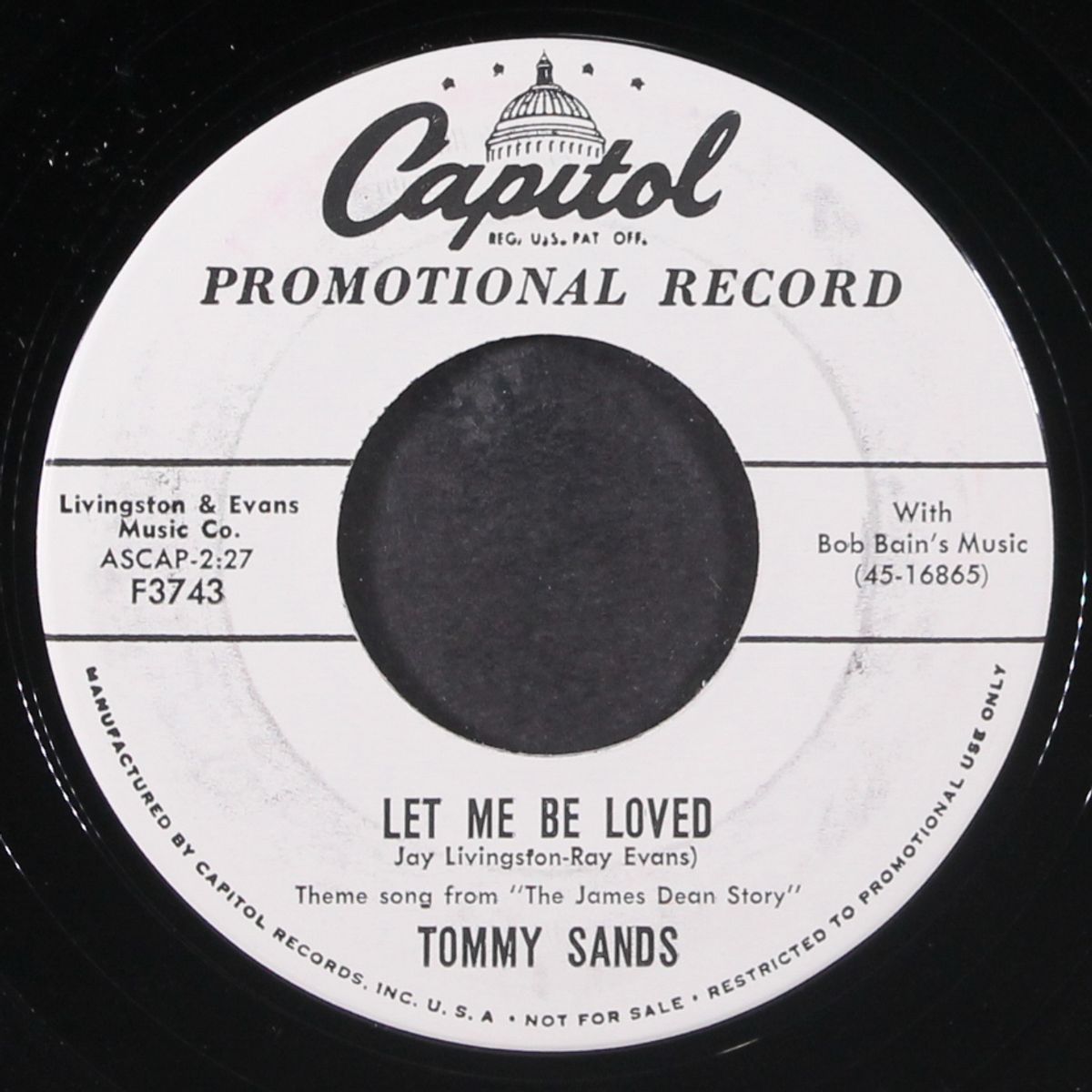 let me be loved by TOMMY SANDS