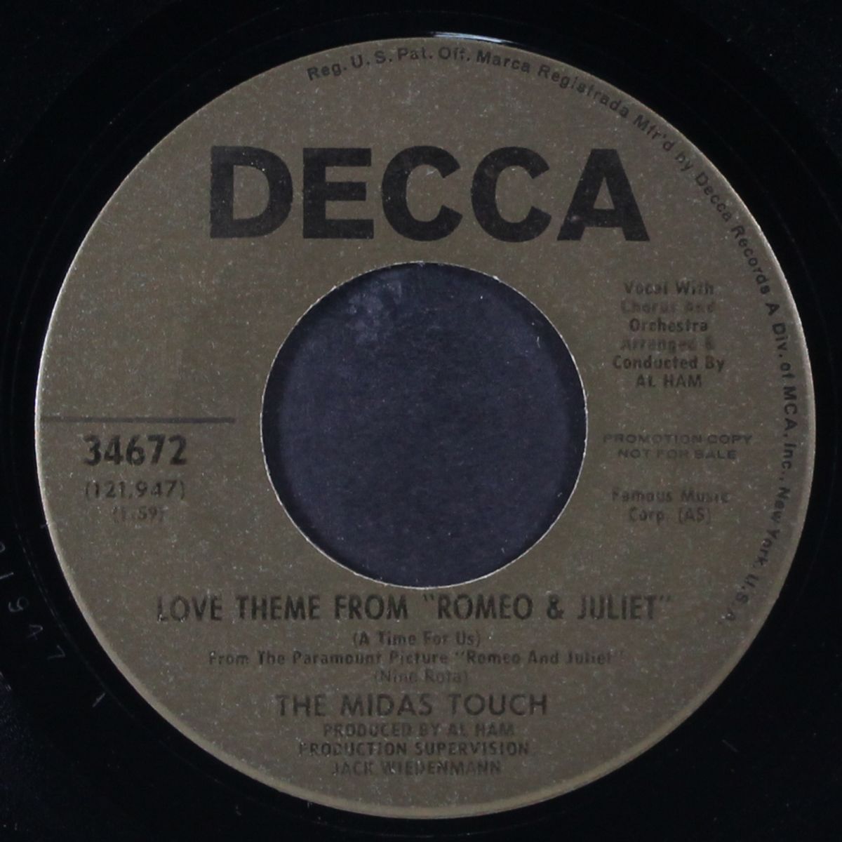 tracy / love theme from romeo & juliet by MIDAS TOUCH