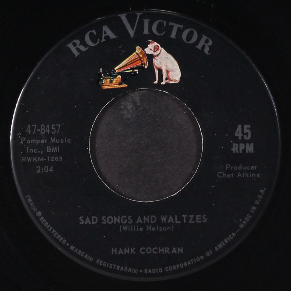 sad songs and waltzes / i want to go with you by HANK COCHRAN