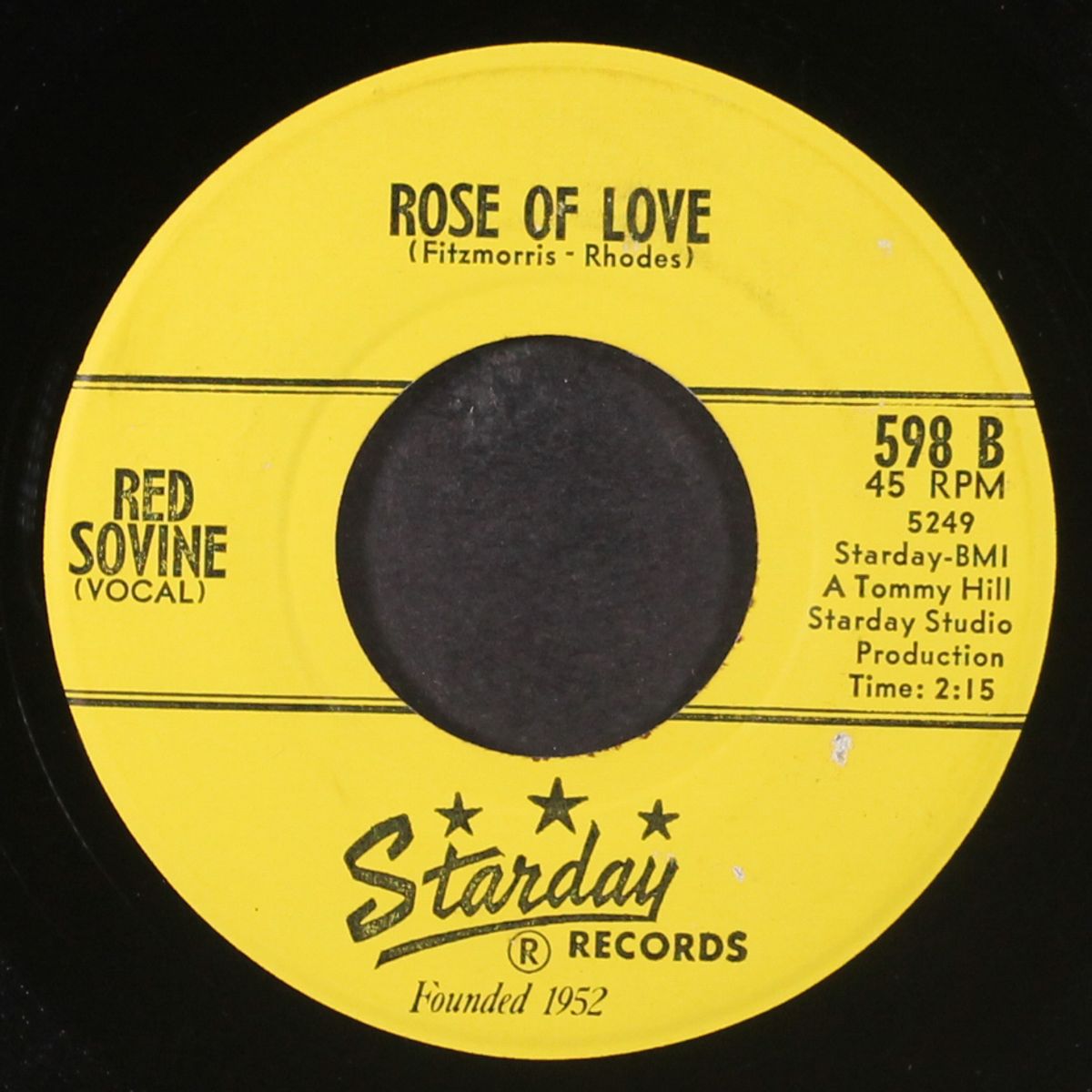 rose of love / she can't read my writing by RED SOVINE