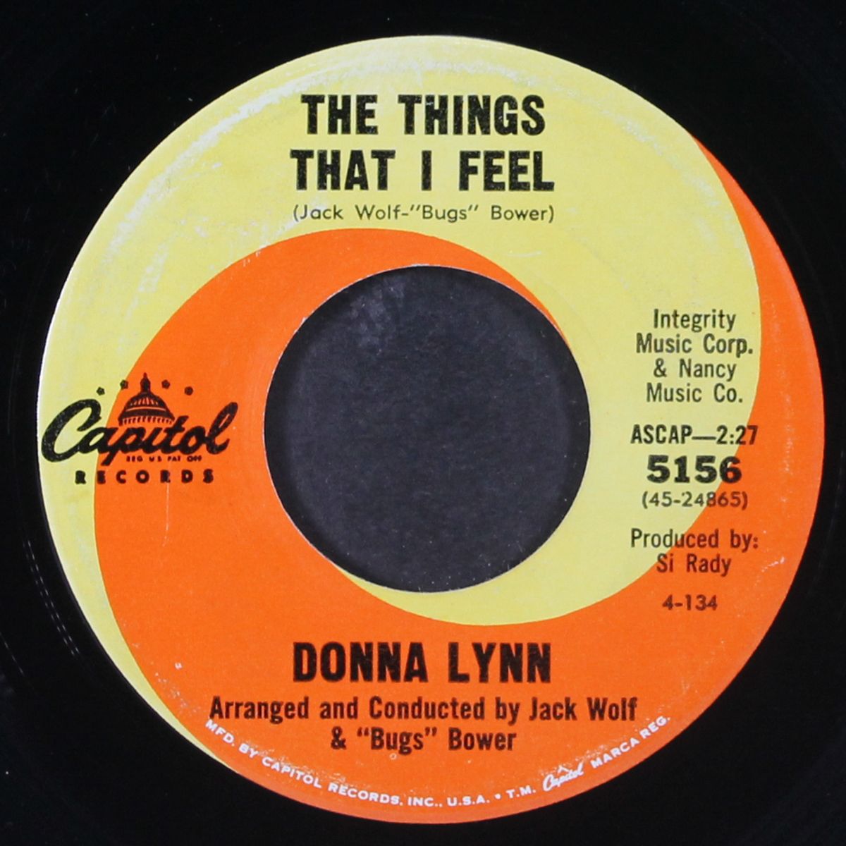 java jones / the things that i feel by DONNA LYNN