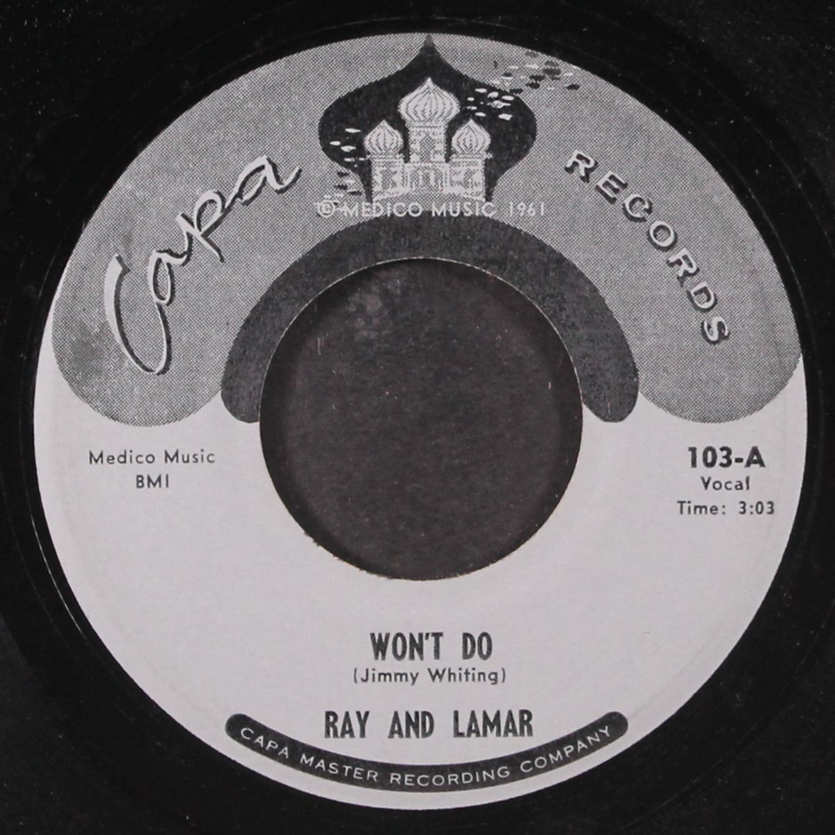 won't do / make up your own mind suzie by RAY & LAMAR