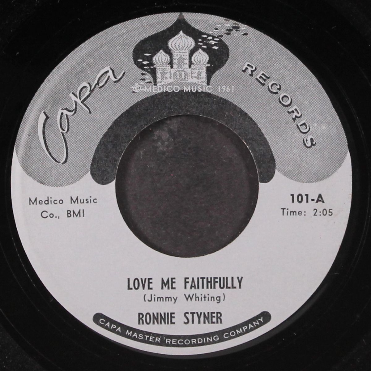 love me faithfully / hasty little heart by RONNIE STYNER