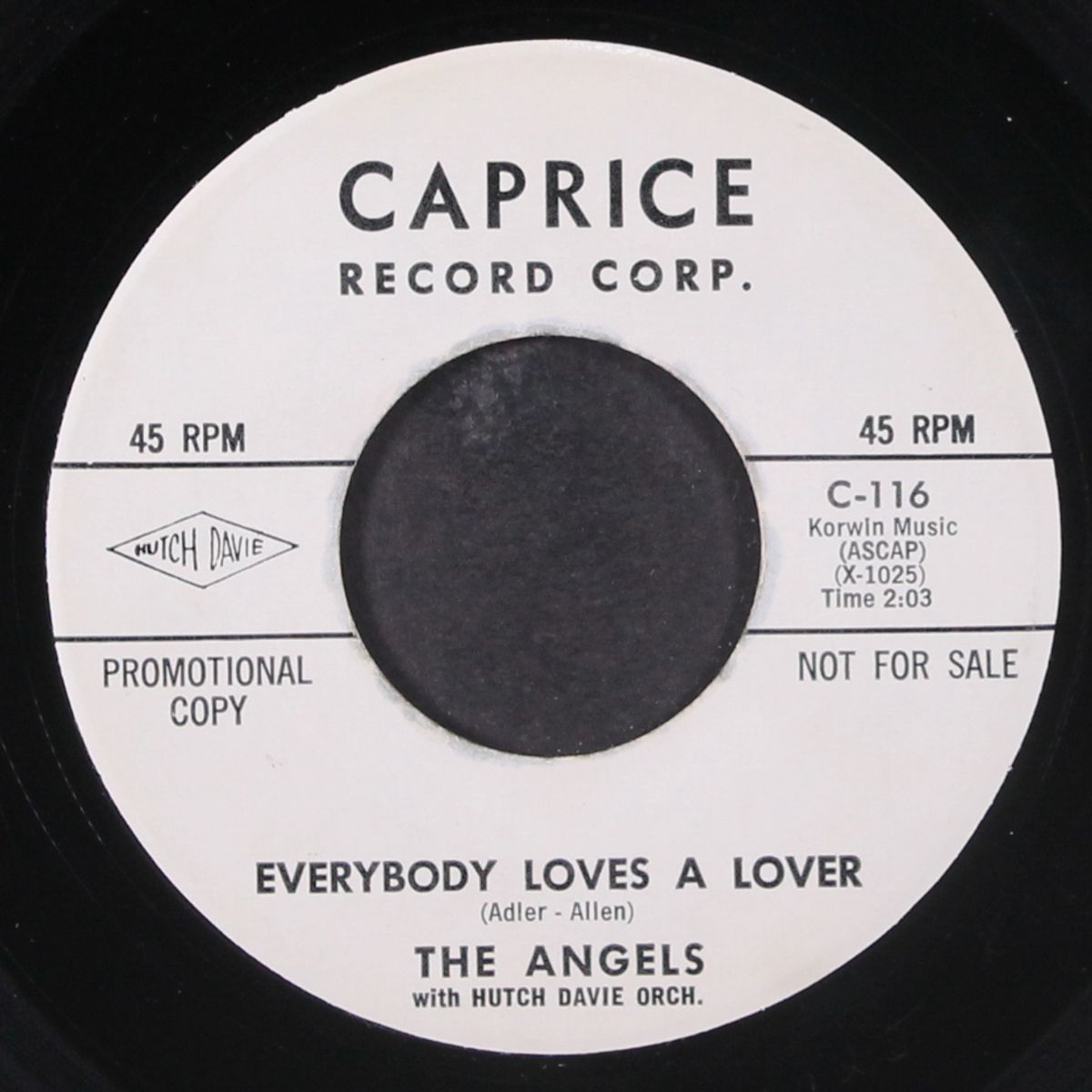 everybody loves a lover / blow joe by ANGELS