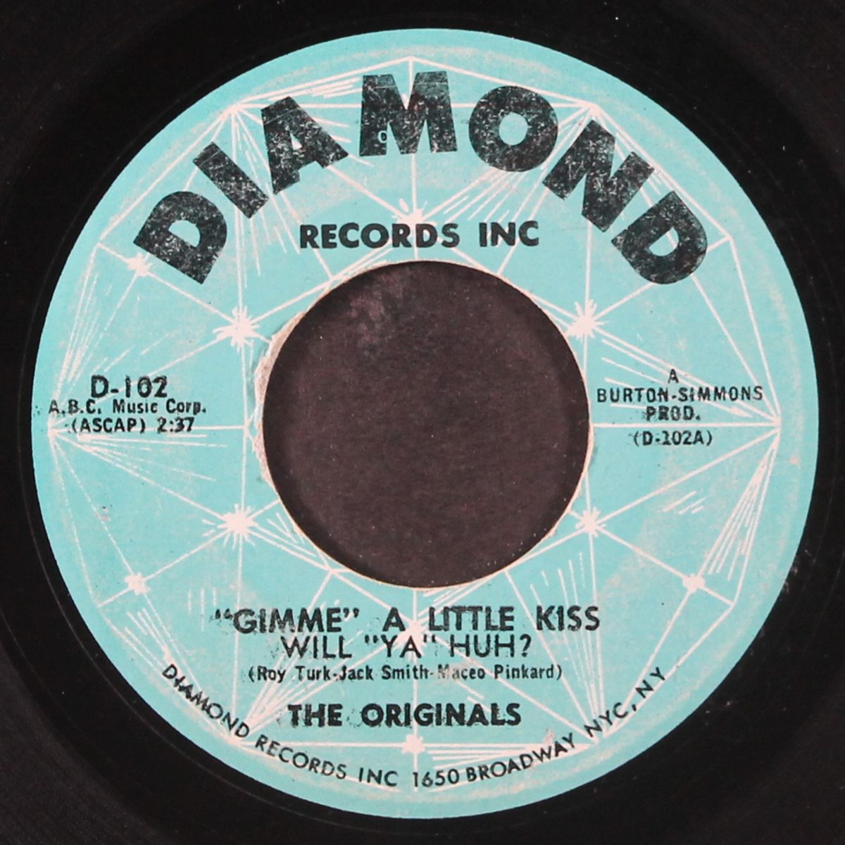 at times like this / gimme a little kiss by ORIGINALS
