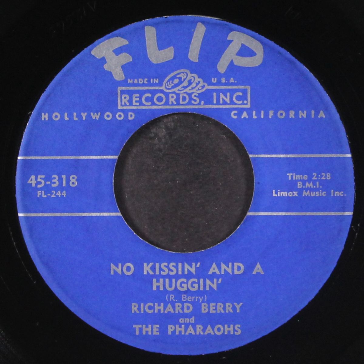 take the key / no kissin' and a huggin' by RICHARD BERRY & PHARAOHS