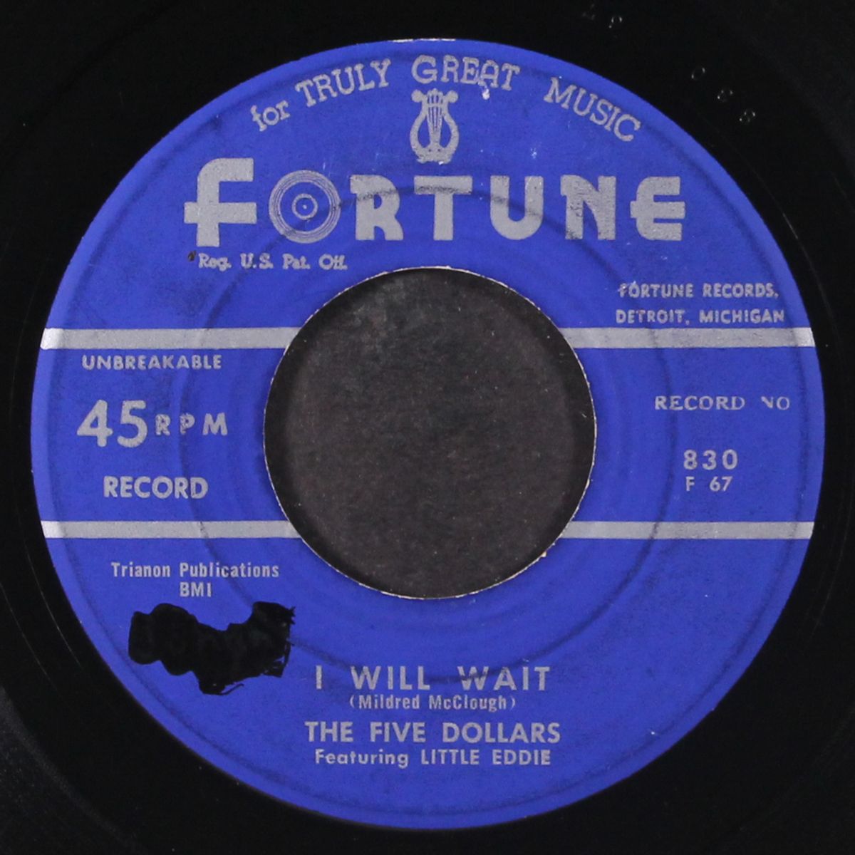 hard working mama / i will wait by FIVE DOLLARS