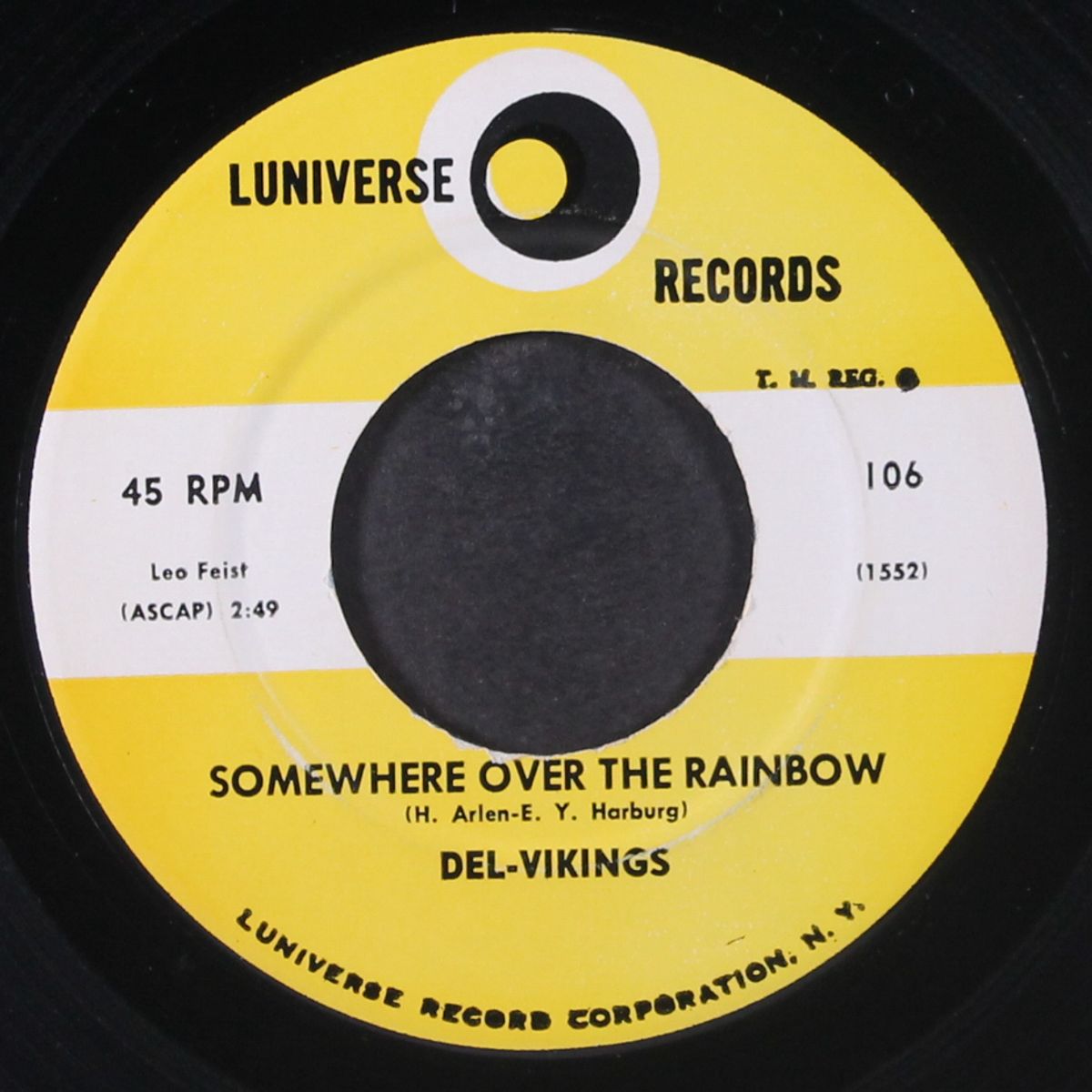 somewhere over the rainbow by DEL-VIKINGS