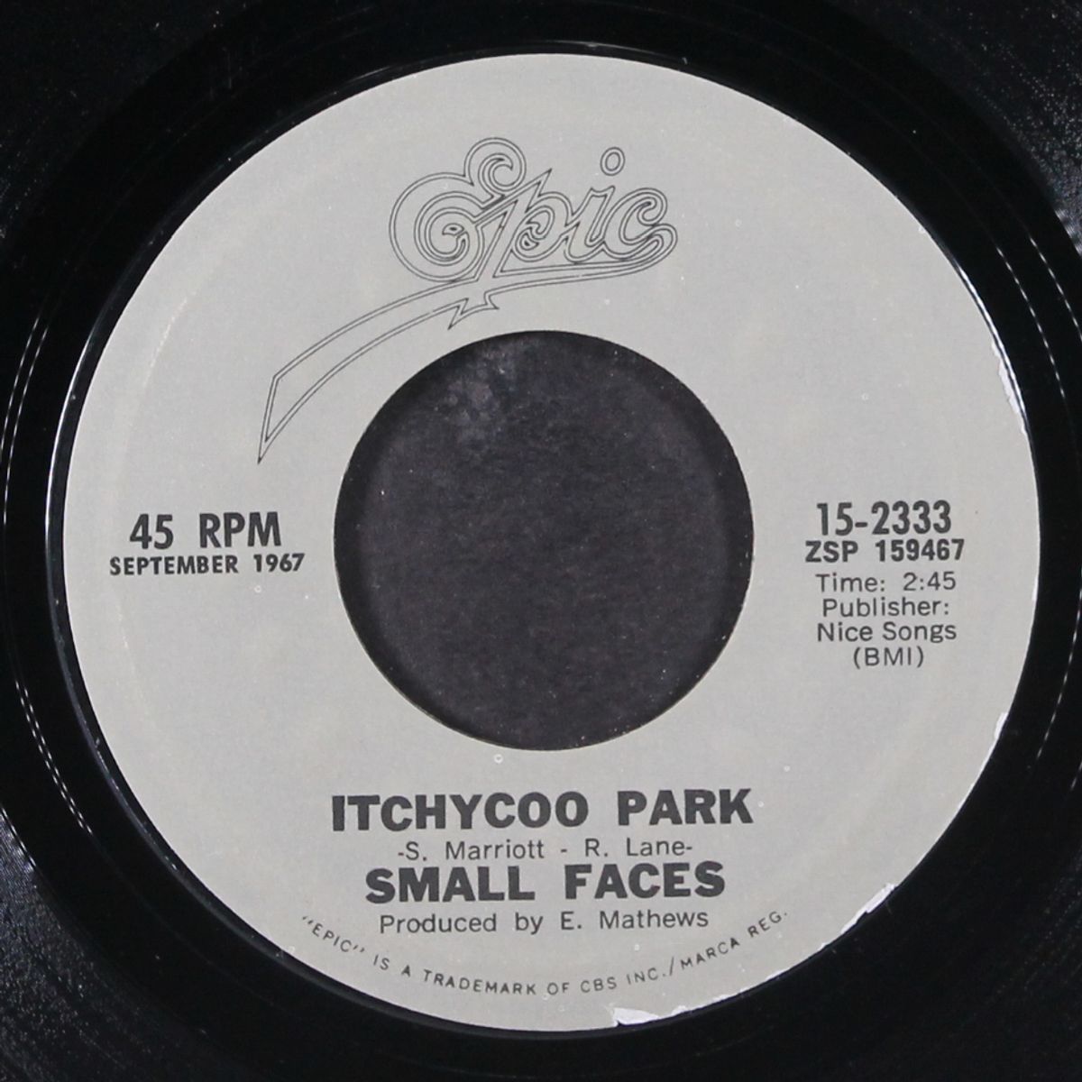 itchycoo park / i'm only dreaming by SMALL FACES