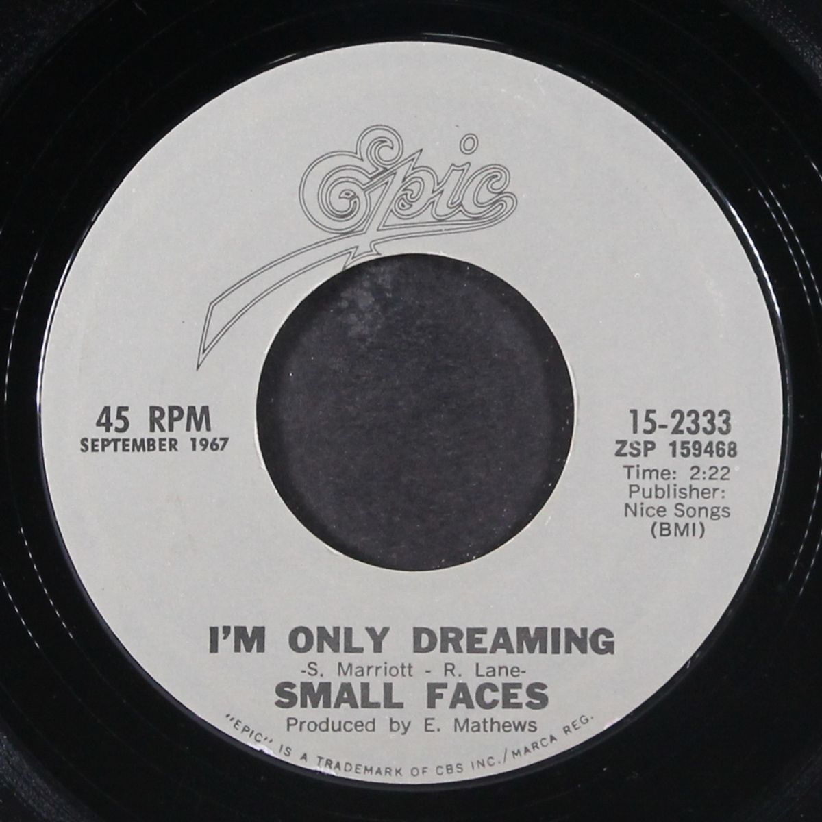 itchycoo park / i'm only dreaming by SMALL FACES