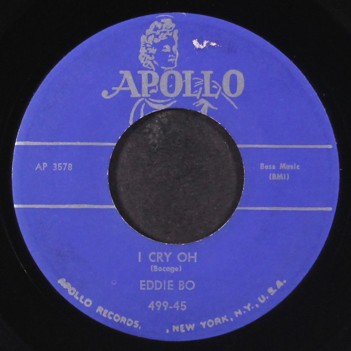 my heart was meant for you / i cry oh by EDDIE BO
