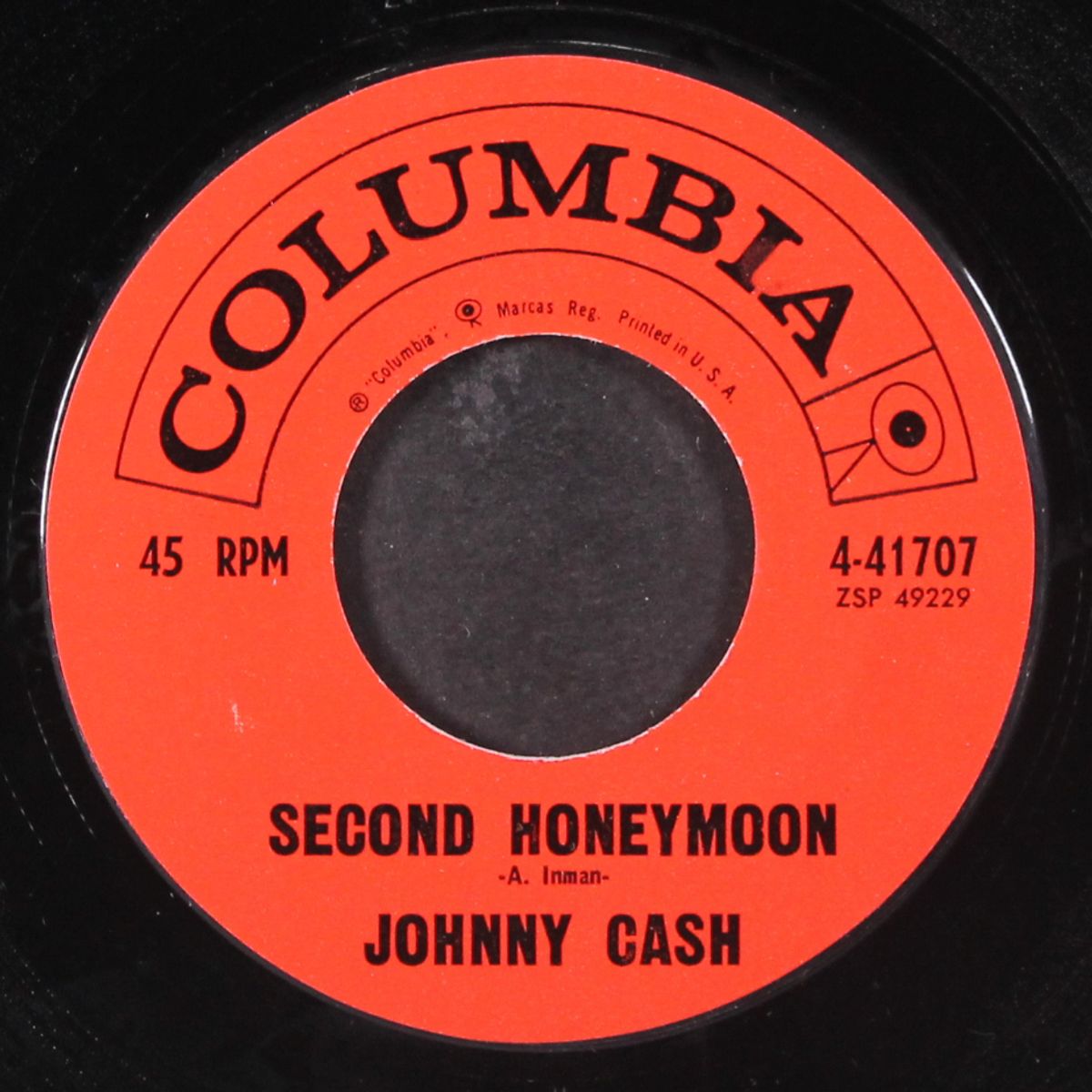 honky-tonk girl / second honeymoon by JOHNNY CASH