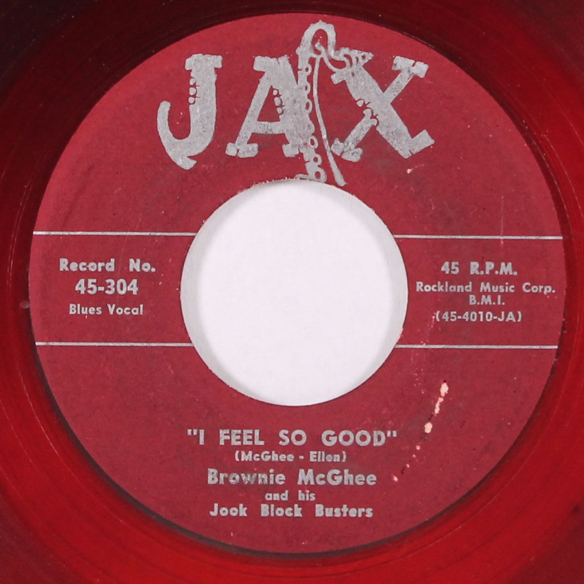 i feel so good / key to highway by BROWNIE MCGHEE