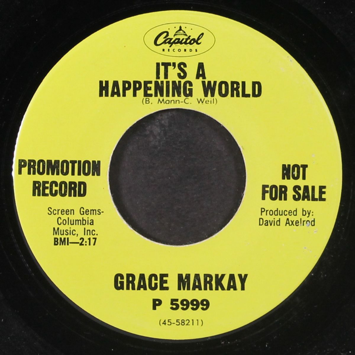 it's a happening world / for those in love by GRACE MARKAY