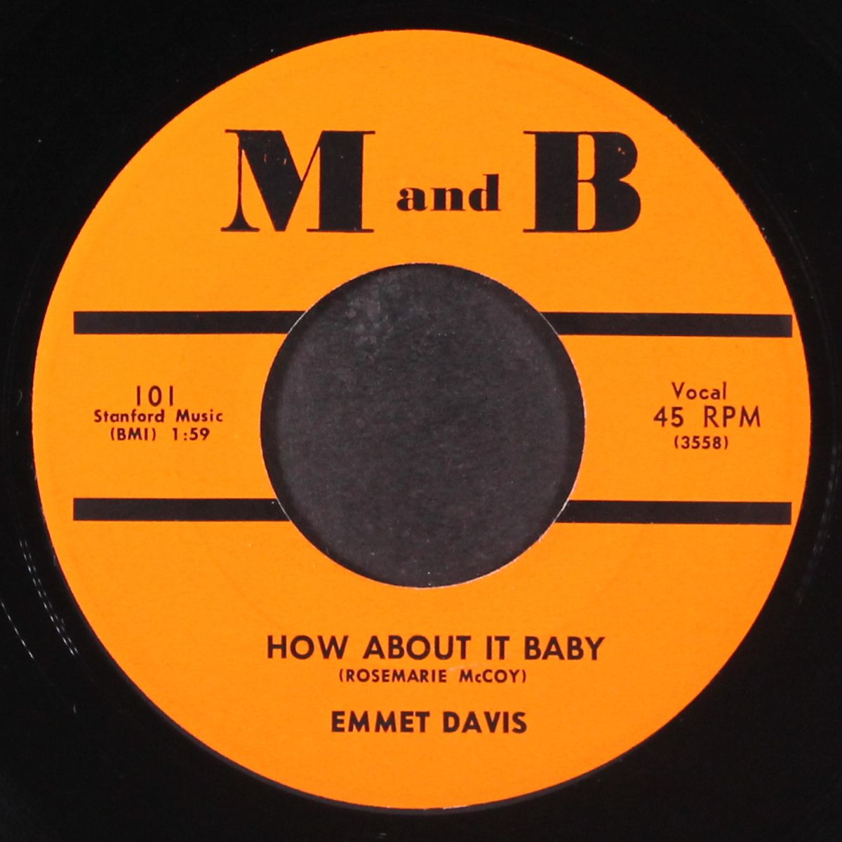 how about it baby / you changed my night into day by EMMET DAVIS