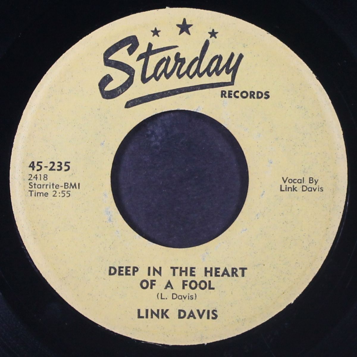 sixteen chicks / deep in the heart of a fool by LINK DAVIS