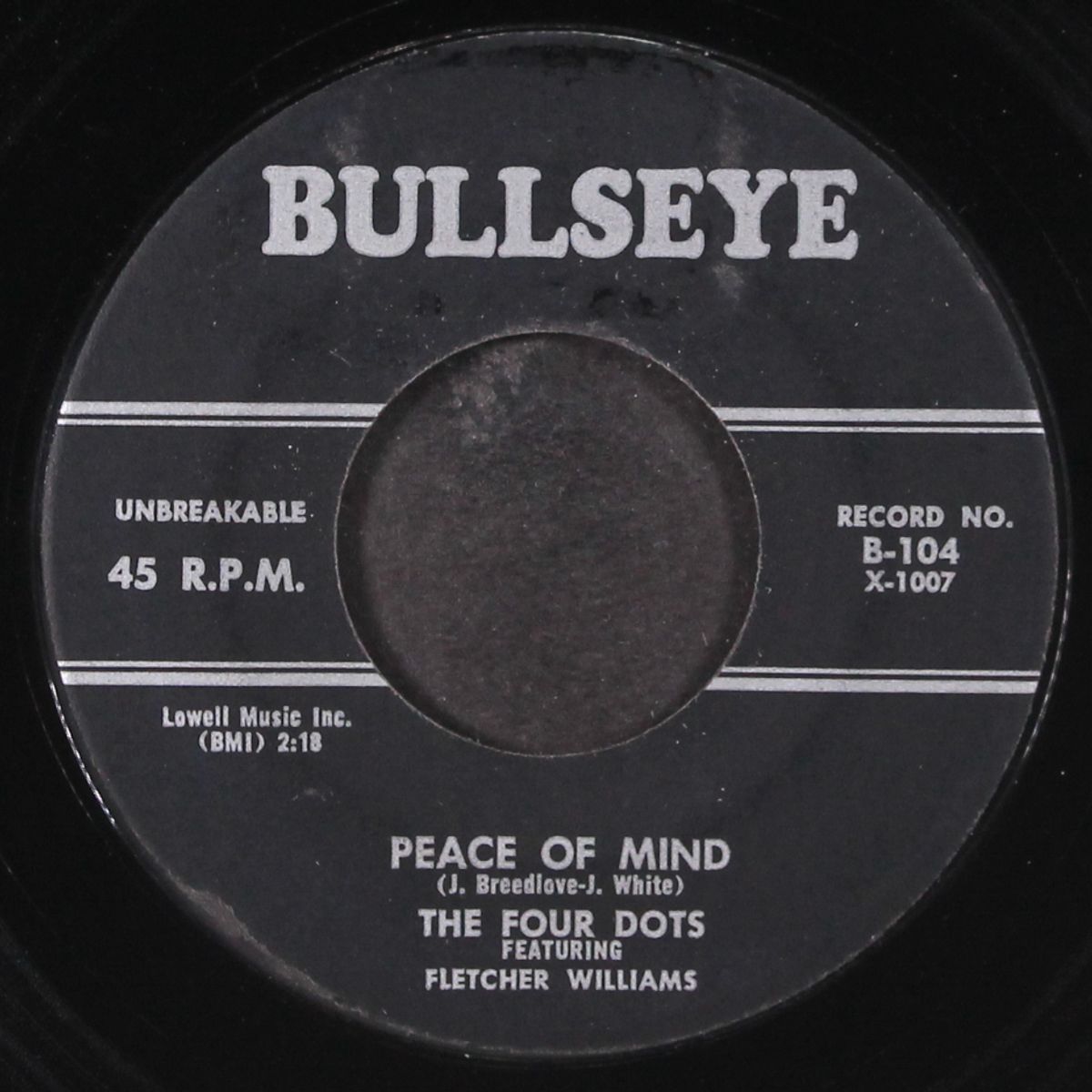 peace of mind / kiss me sugar plum by FOUR DOTS