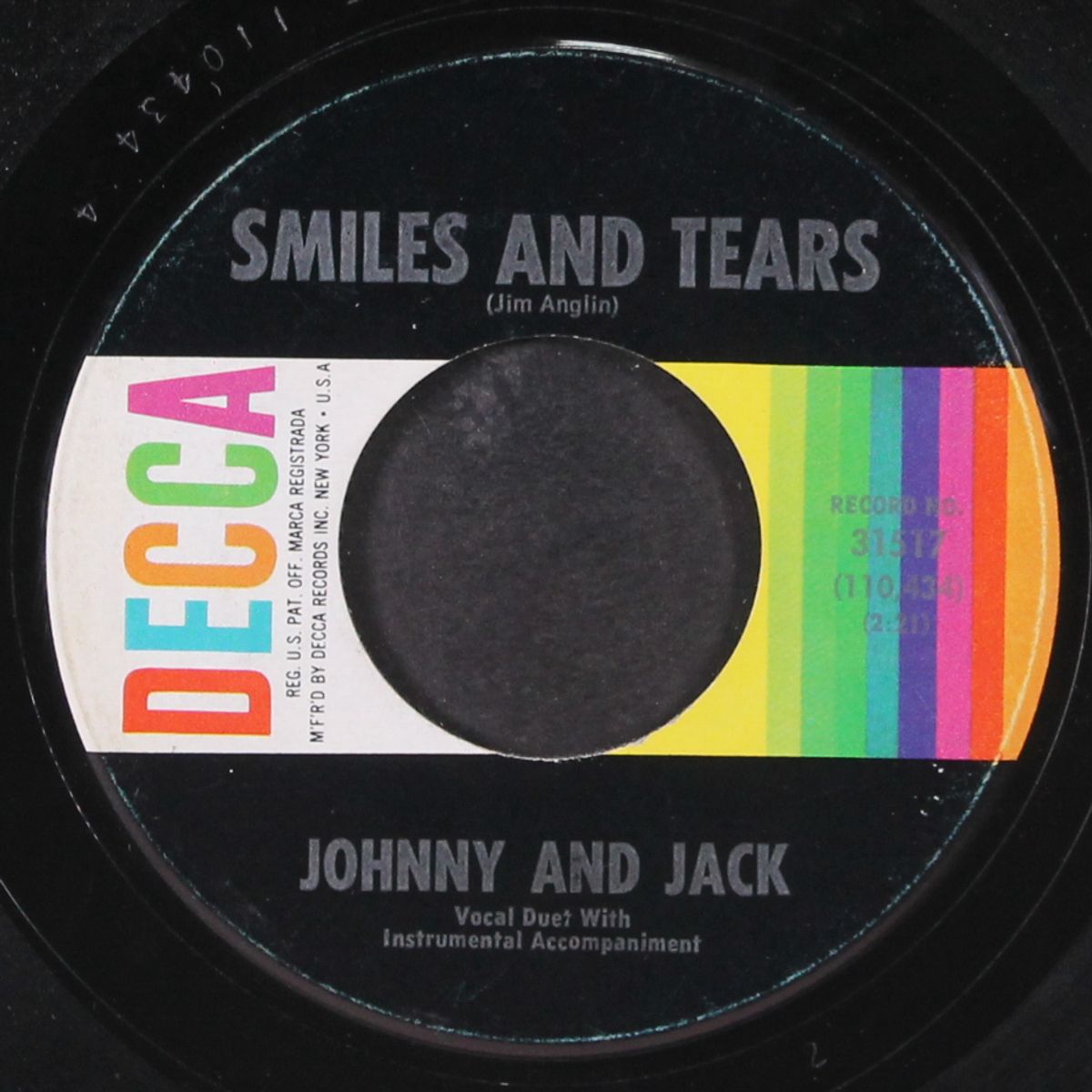 smiles and tears by JOHNNY & JACK