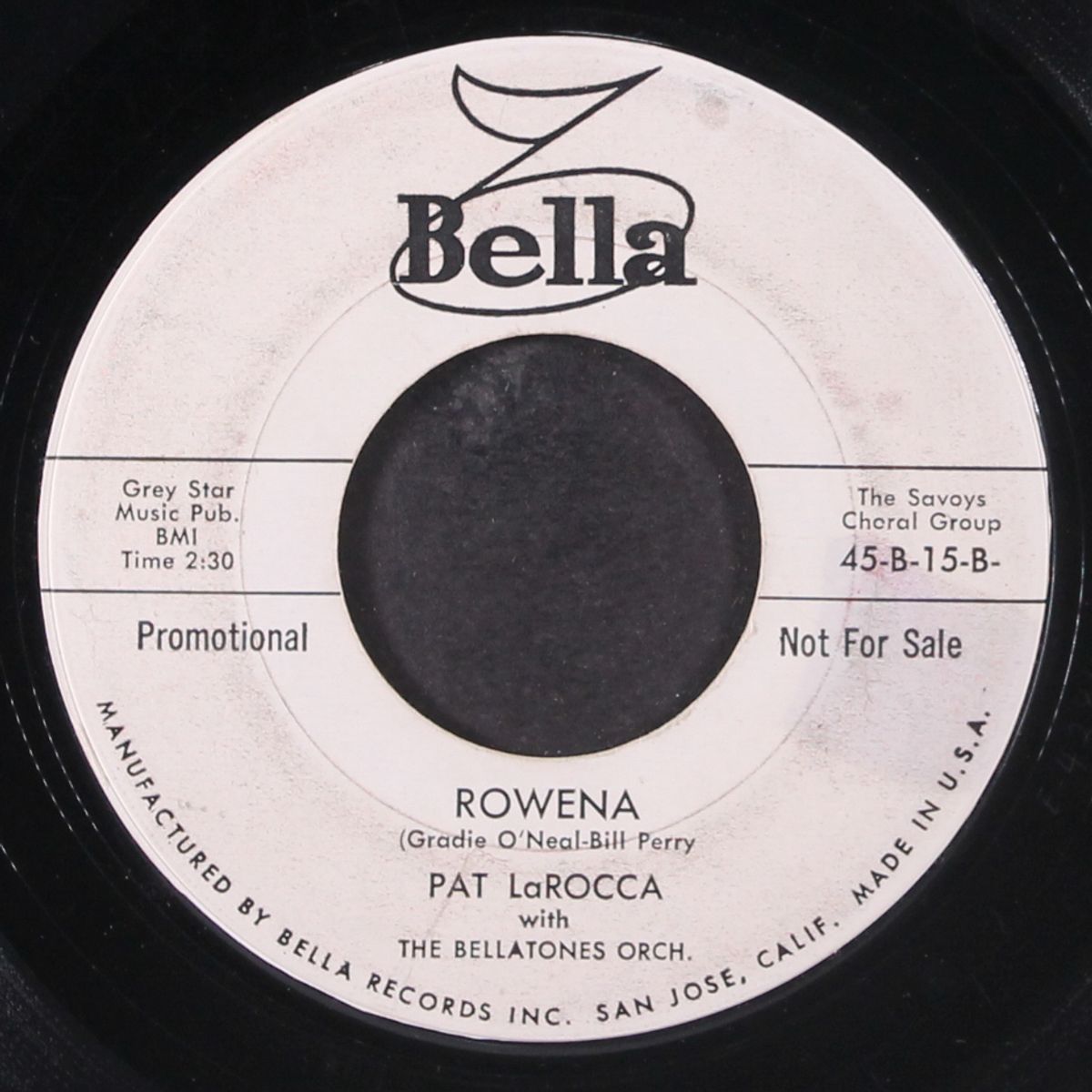 rowena / don't do me wrong by PAT LAROCCA
