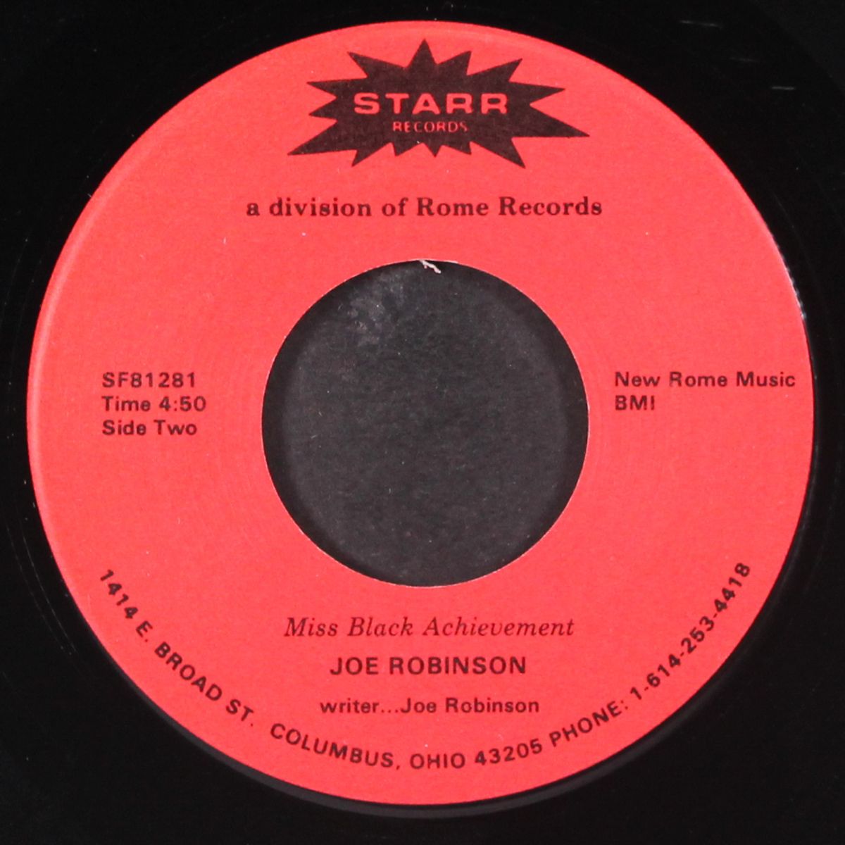 funk off / miss black achievement by JOE ROBINSON