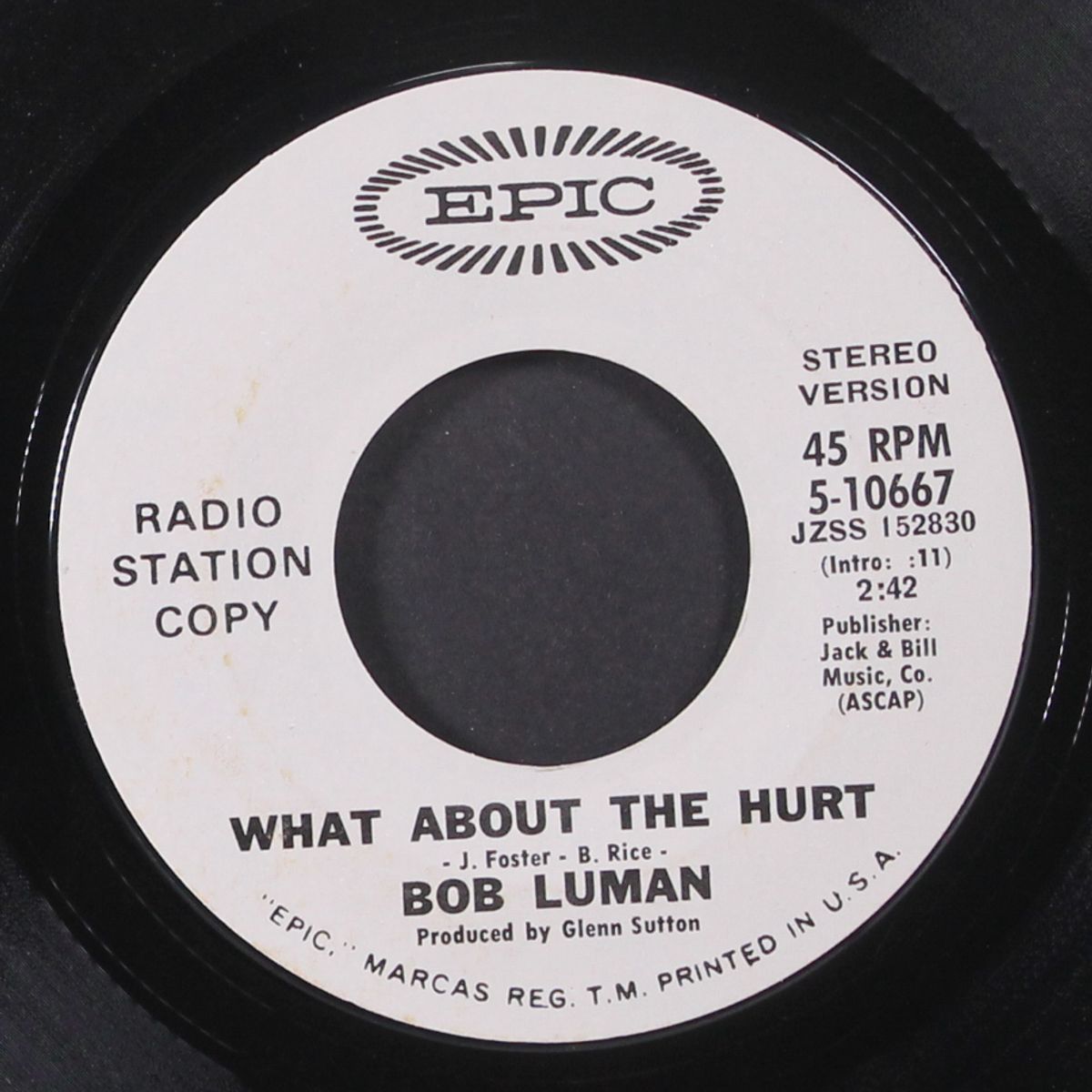 what about the hurt / mono by BOB LUMAN