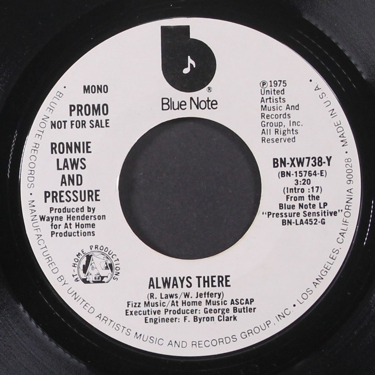 always there / mono by RONNIE LAWS & PRESSURE