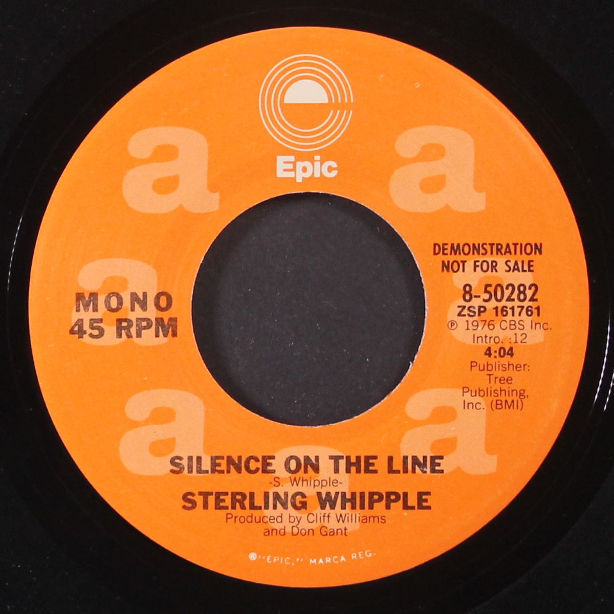 silence on the line / mono by STERLING WHIPPLE