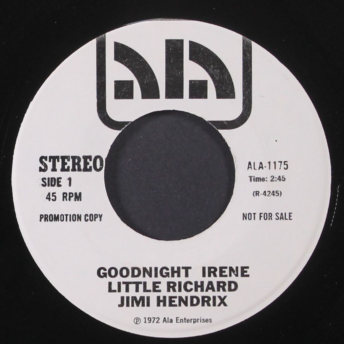 goodnight irene / why don't you love me by LITTLE RICHARD & JIMI HENDRIX